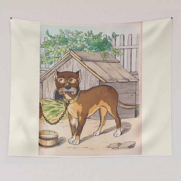 Item preview, The watch dog Vintage illustration designed and sold by Lacasadellora.