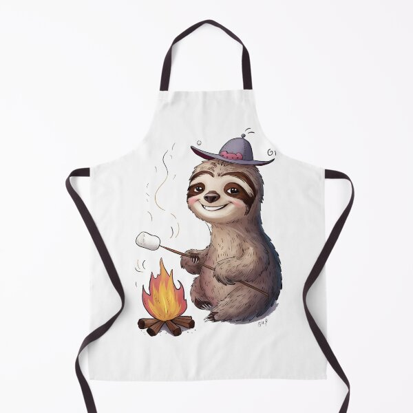 Item preview, campfire sloth,funny sloth designed and sold by venavar.