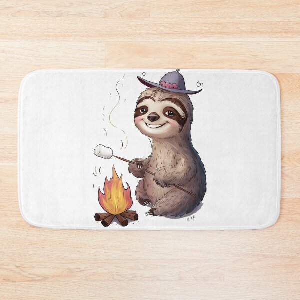 Item preview, campfire sloth,funny sloth  designed and sold by venavar.