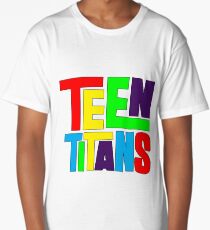 Teen Titans Multicolor Long T-Shirt