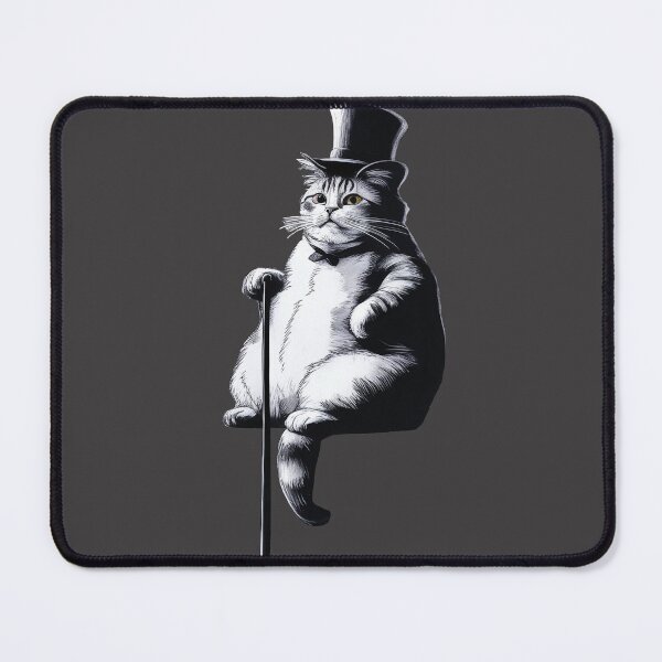 Item preview, Dapper Cat in a Top Ha designed and sold by FatGiantCat.