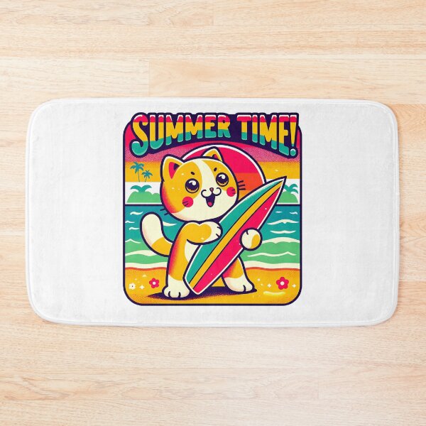 Item preview, Summer time - Funny Summer Cat designed and sold by Kidzz.