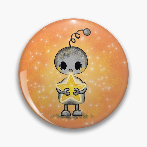 Item preview, robot with star designed and sold by Pezi-Creation.