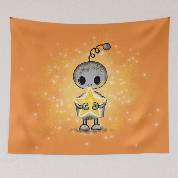 Item preview, robot with star designed and sold by Pezi-Creation.