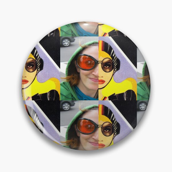Item preview, Copy of Copy of Copy of Copy of Photomontage abstract neon wax mannequin head designed and sold by Carré Comme Orange.