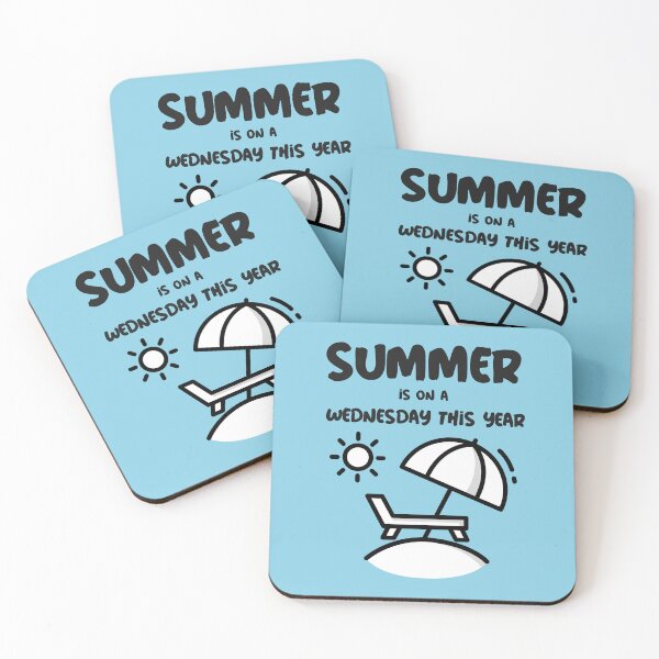 Item preview, Summer Is On A Wednesday This Year designed and sold by GrufTee.