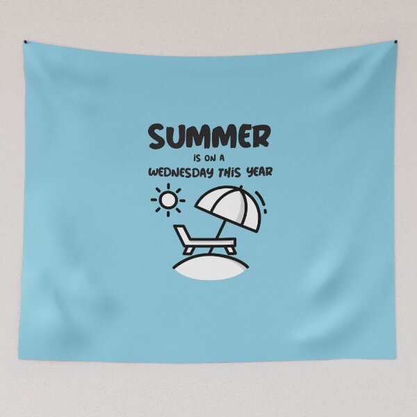 Item preview, Summer Is On A Wednesday This Year designed and sold by GrufTee.