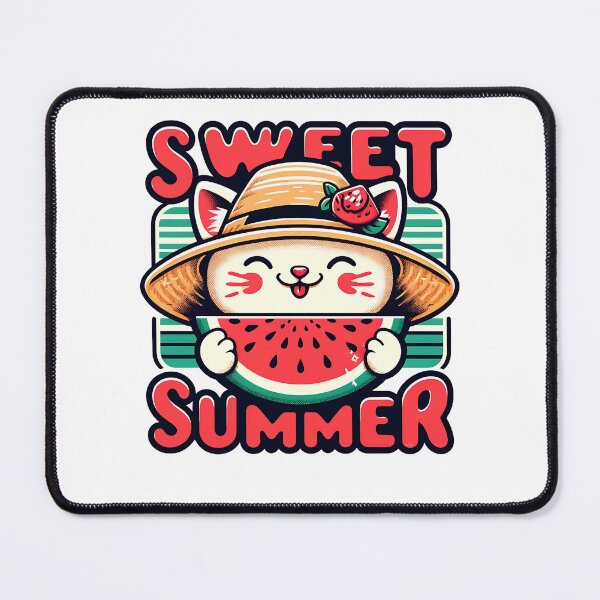 Item preview, Sweet summer - Funny Summer Cat designed and sold by Kidzz.