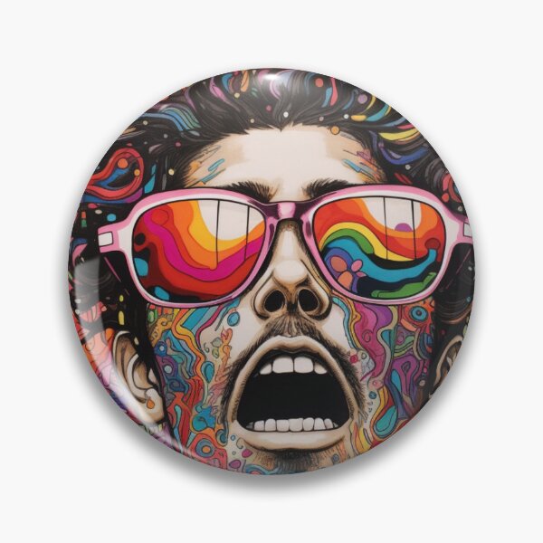 Item preview, Rainbow Man Wearing Sunglasses designed and sold by whitecat23.