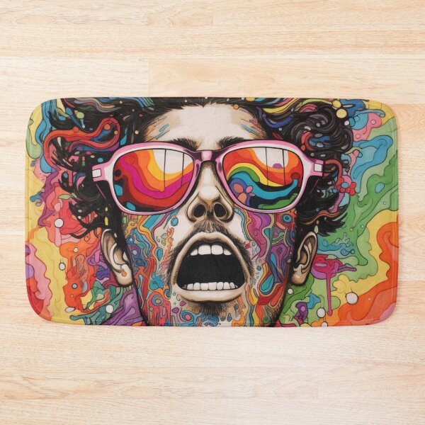 Item preview, Rainbow Man Wearing Sunglasses designed and sold by whitecat23.