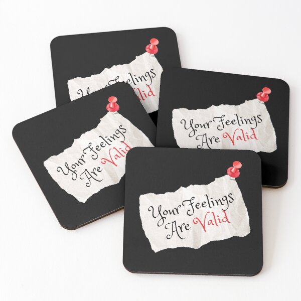 Item preview, Your Feelings Are Valid Positive Quotes  designed and sold by MateZone.