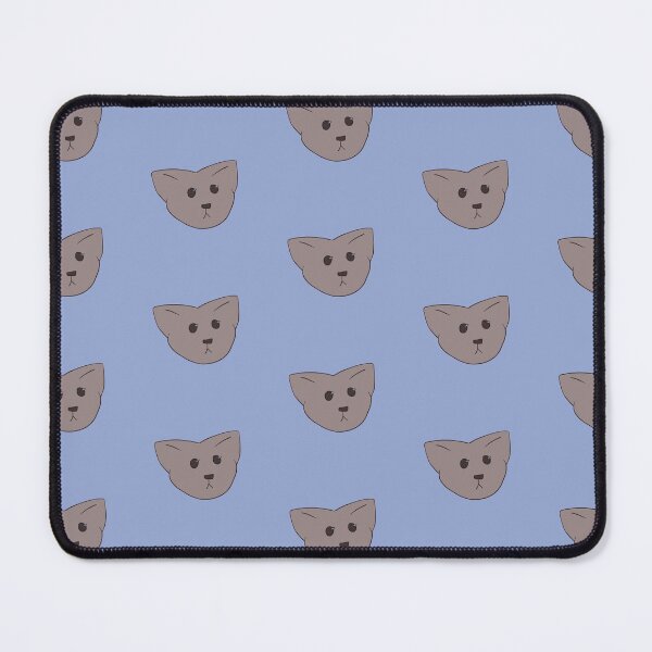 Item preview, Grey Cat with Big Eyes designed and sold by CamelCorruption.