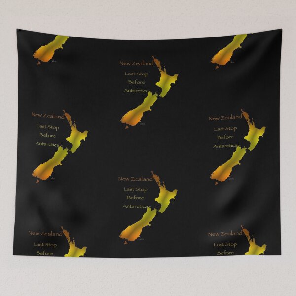 Item preview, New Zealand Last Stop 41518 designed and sold by mandalafractal.