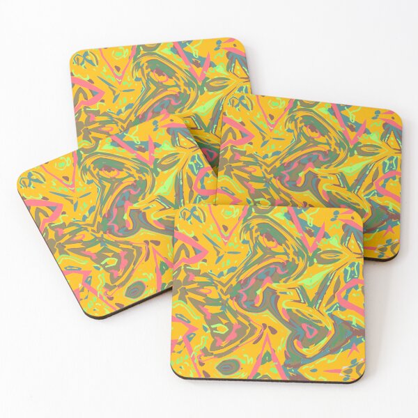 Item preview, Mustard Abstract designed and sold by TMSpaintz.