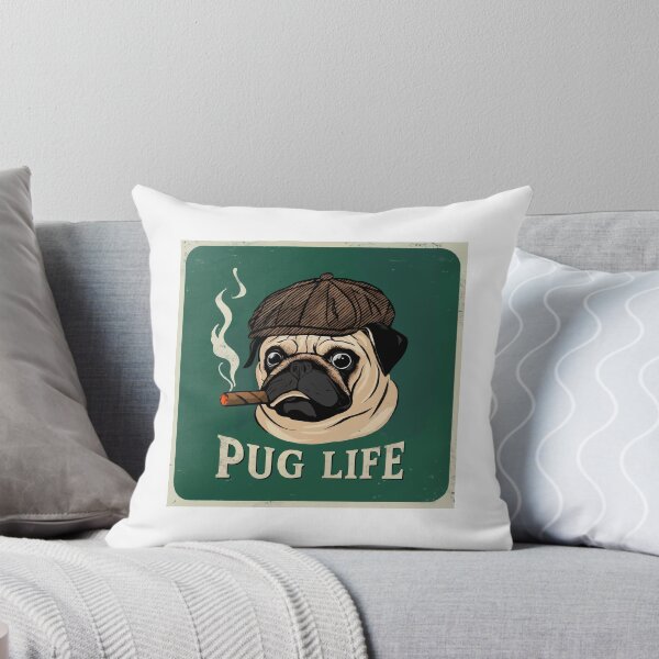 Item preview, Vida Pug designed and sold by Angry Swan Designs.