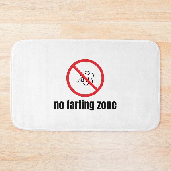 Item preview, No Farting Zone designed and sold by musthavewords.