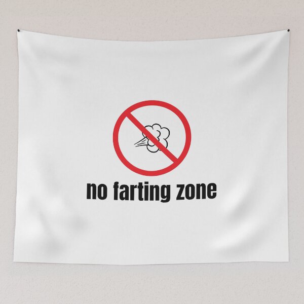 Item preview, No Farting Zone designed and sold by musthavewords.
