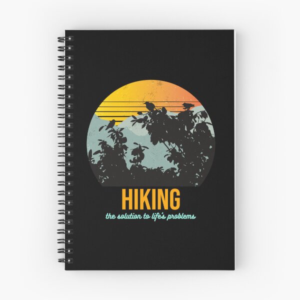 Item preview, Hiking: the solution to life's problems designed and sold by DragonflyDes.