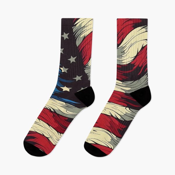 Item preview, Waving American Flag designed and sold by dcrc.
