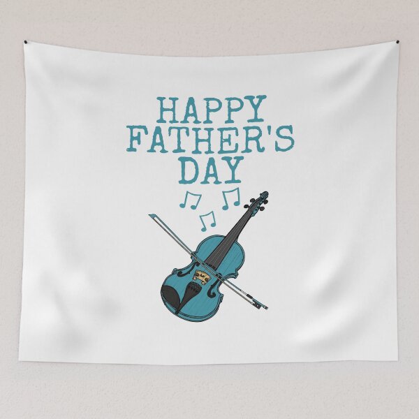 Item preview, Father's Day Violin, Violinist Musician designed and sold by doodlerob.