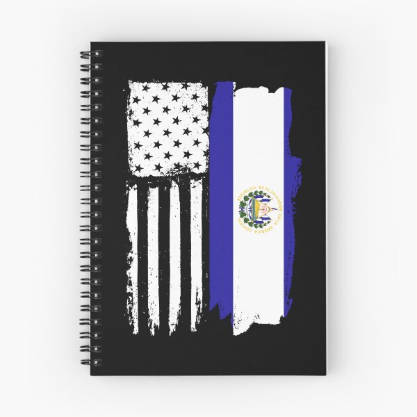 Item preview, El Salvador American Flag Proud El Salvadoran American Gear designed and sold by DynamicDesign.