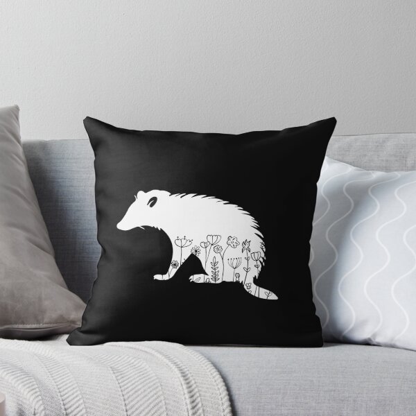 Item preview, Cute Possum Lover Animal Flowers Floral   designed and sold by RareBunny.