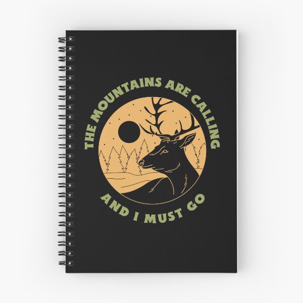 Item preview, The Mountains Are Calling And I Must Go designed and sold by DragonflyDes.
