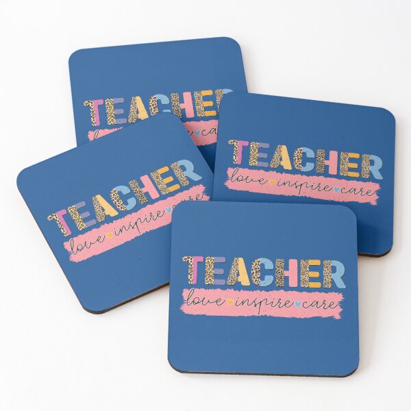 Item preview, Teacher Love Inspire Care designed and sold by MarigoldandLily.