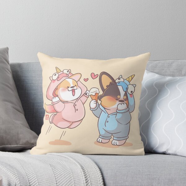 Item preview, Magical Corgi Unicorn Icecream Couple designed and sold by XEENYEE.