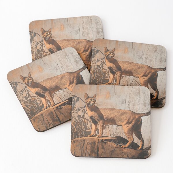 Item preview, Abyssinian Cat designed and sold by happydadart.