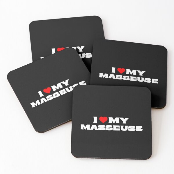 Item preview, I Love My Masseuse designed and sold by Itsheartshop.
