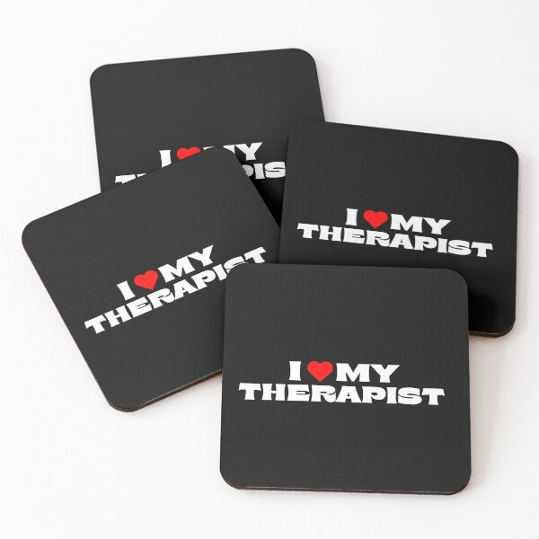 Item preview, I Love My Therapist designed and sold by Itsheartshop.