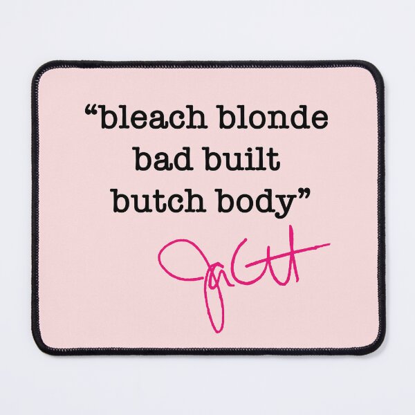 Item preview, bleach blonde bad built butch body - jasmine crockett designed and sold by Thelittlelord.