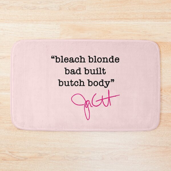 Item preview, bleach blonde bad built butch body - jasmine crockett designed and sold by Thelittlelord.