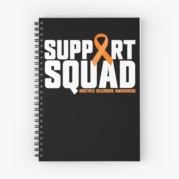 Item preview, Support Squad MS Ribbon Multiple Sclerosis Awareness Gear designed and sold by DynamicDesign.