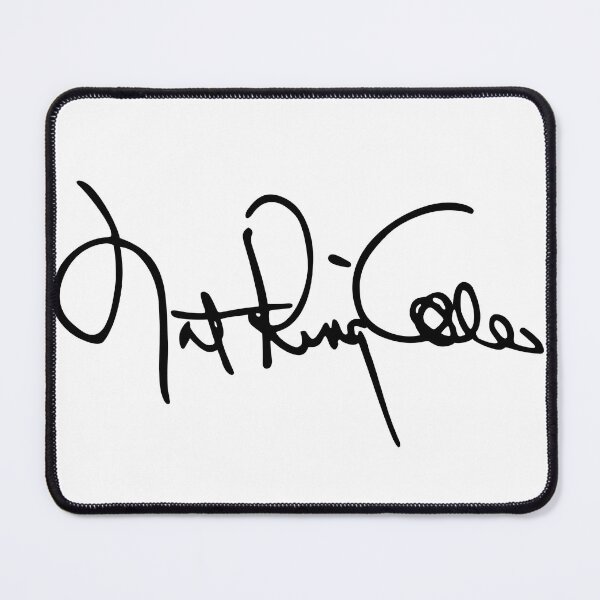 Item preview, Nat King Cole Signature designed and sold by Gentle40Winks.