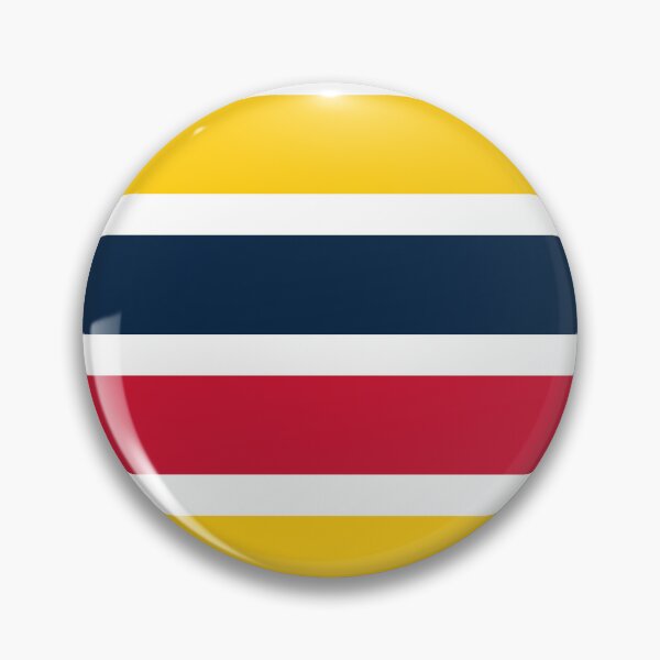 Item preview, Navy Gold Red Striped Pattern designed and sold by global-designz.