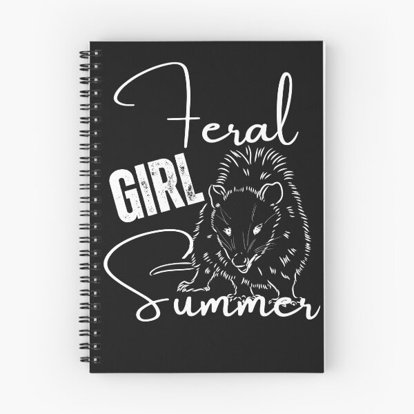Item preview, Feral Girl Summer T-Shirt, Funny Possum Graphic Tee, Cute Animal Lover Shirt, Trendy Summer Fashion, Unique Gift Idea for Women designed and sold by MTJ-Mushrooms.