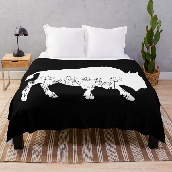 Item preview, Bison Lover Animal Flowers Floral   designed and sold by RareBunny.