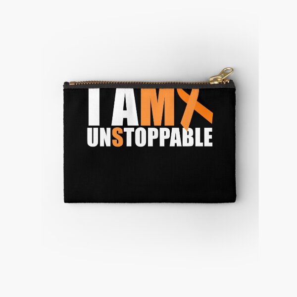 Aperçu de l'œuvre I Am Unstoppable MS Ribbon Multiple Sclerosis Awareness Gear créée et vendue par DynamicDesign.