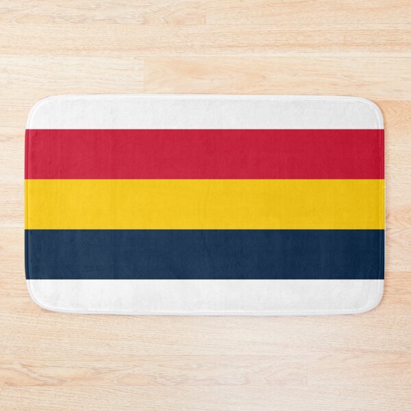 Item preview, Navy Gold Red Striped Pattern designed and sold by global-designz.