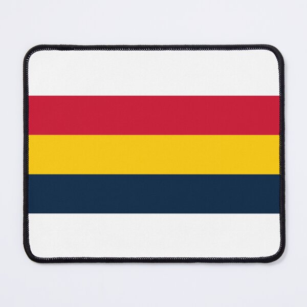 Item preview, Navy Gold Red Striped Pattern designed and sold by global-designz.