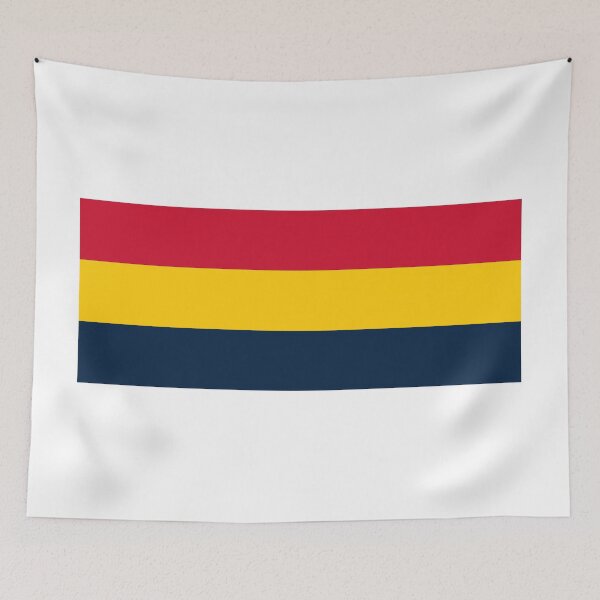 Item preview, Navy Gold Red Striped Pattern designed and sold by global-designz.