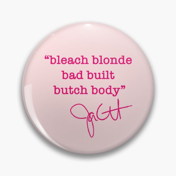 Item preview, bleach blonde bad built butch body - jasmine crockett (hot pink) designed and sold by Thelittlelord.