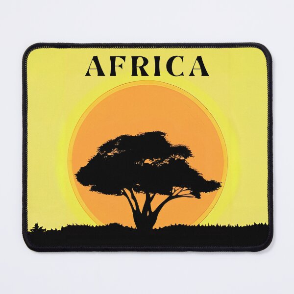 Item preview, African Acacia Tree Against an Orange Sunset designed and sold by Marymarice.