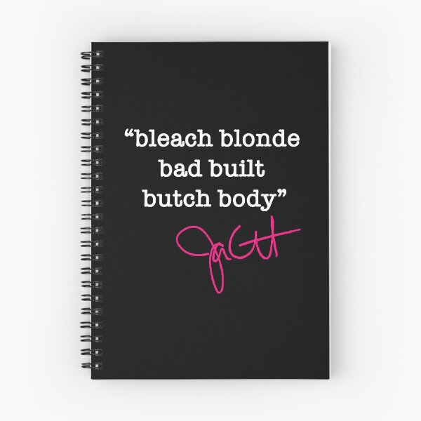 Item preview, bleach blonde bad built butch body - jasmine crockett (white hot pink) designed and sold by Thelittlelord.