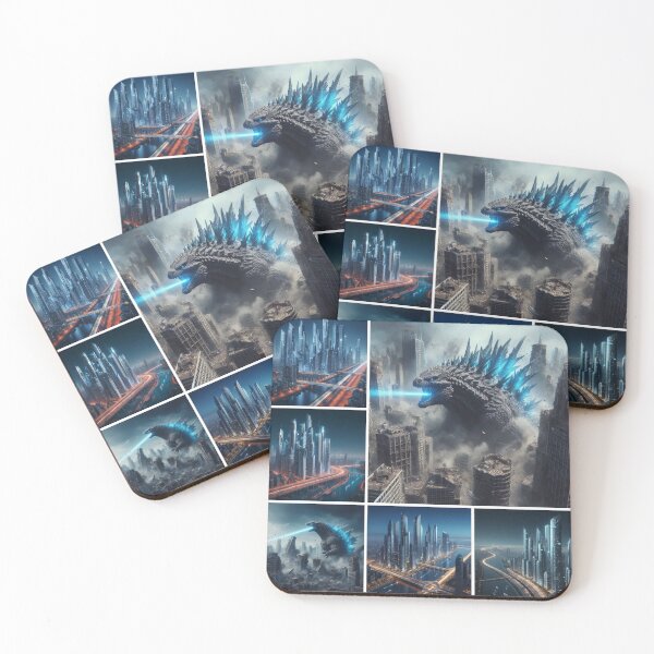 Item preview, Godzilla in the City designed and sold by ByCollins.