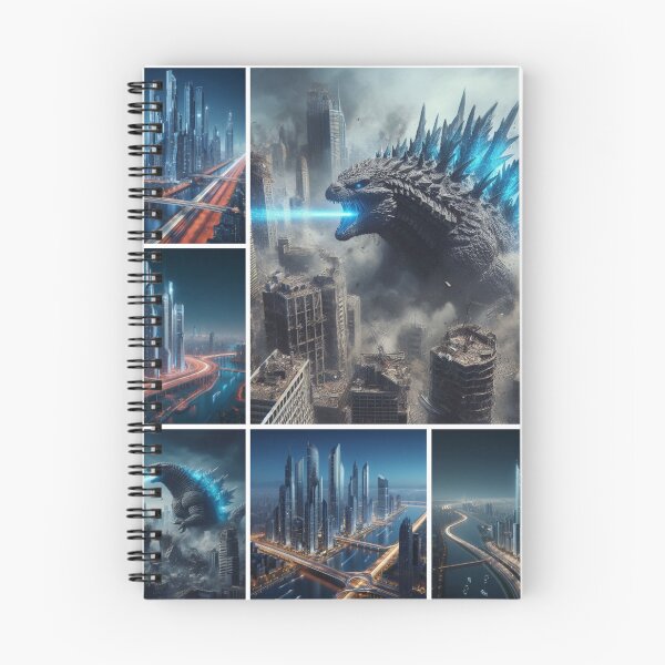Artikelvorschau, Godzilla in der Stadt entworfen und verkauft von ByCollins.