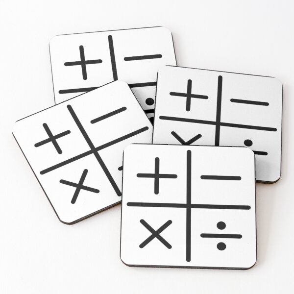 Item preview, Math Symbols Unite: Plus, Minus, Divide & Multiply designed and sold by DuskyMonk.