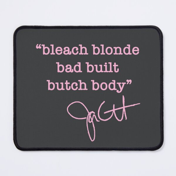Item preview, bleach blonde bad built butch body - jasmine crockett ( pink) designed and sold by Thelittlelord.